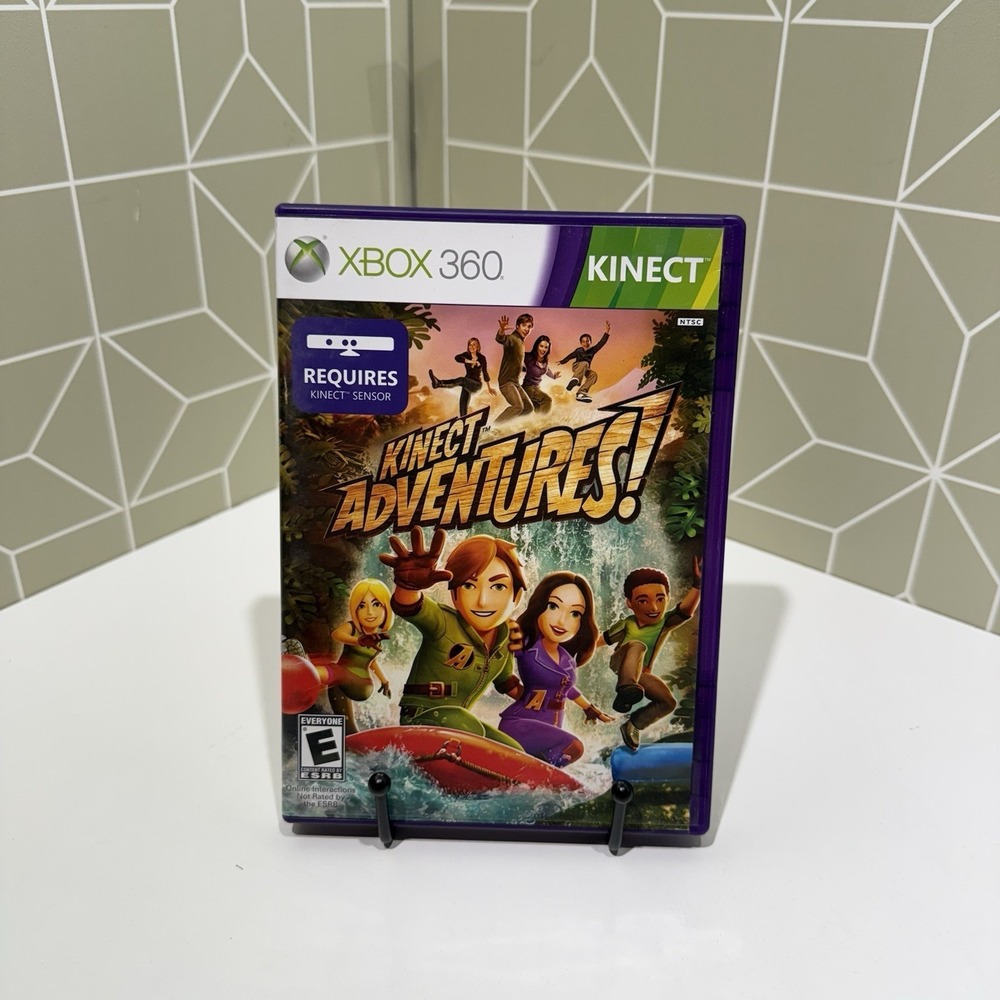 Xbox 360 - KINECT ADVENTURES! Video Game - RARE VERSION‎